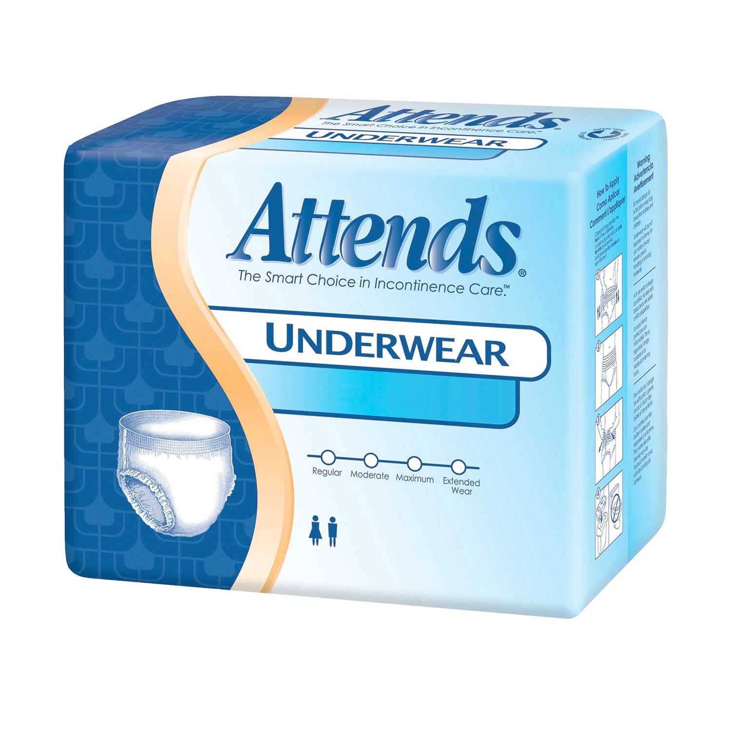 Depend Adult Briefs, Diaper Style, Maximum Fitted Protection, Size Large,  Full Case of 48 (217-0603)