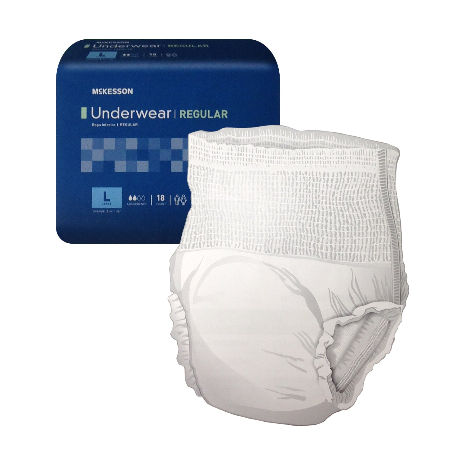 Attends Super Plus Absorbency Protective Underwear - Small