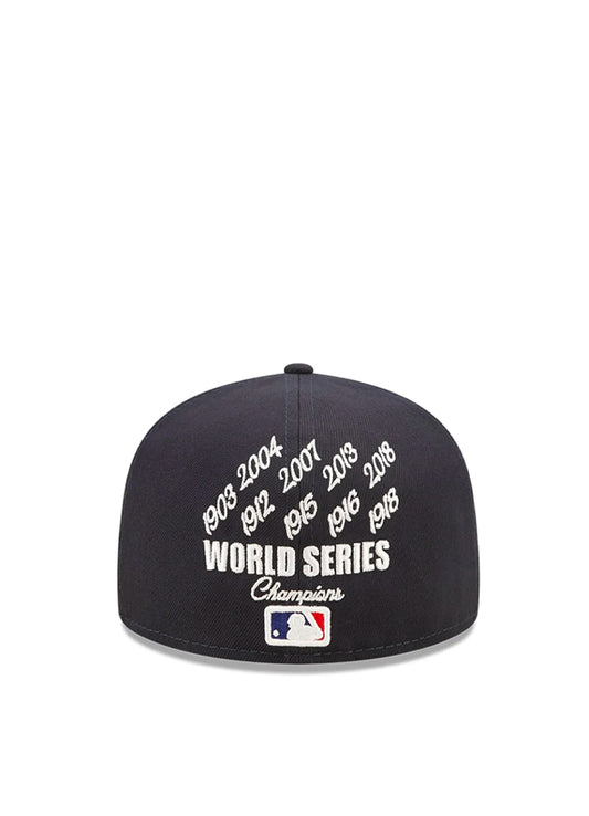 Men's Atlanta Braves New Era Navy 4x World Series Champions Crown