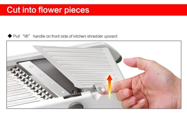 QuickSlice Mandoline Slicer & Professional Grater