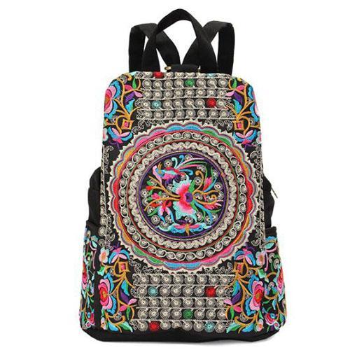 ethnic backpack