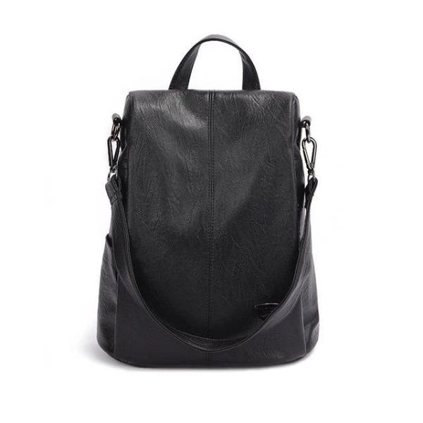 Womens leather backpack anti theft | Ralphany