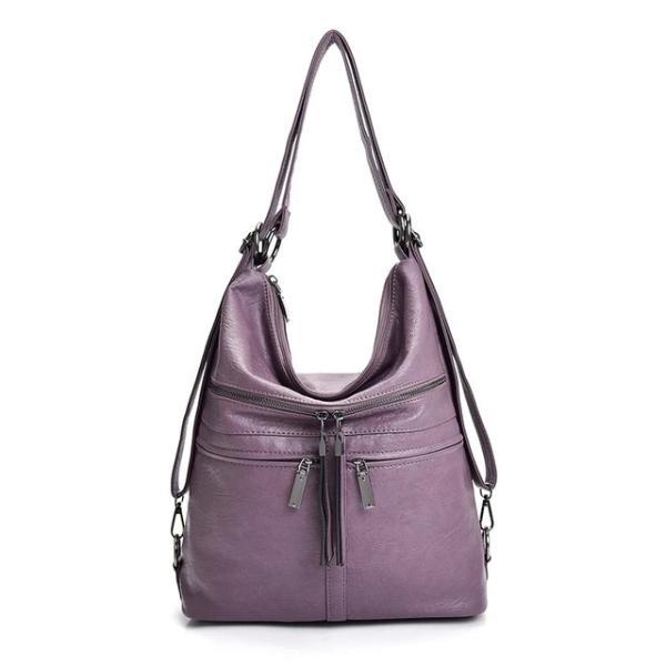 Leather crossbody backpack bag | Ralphany