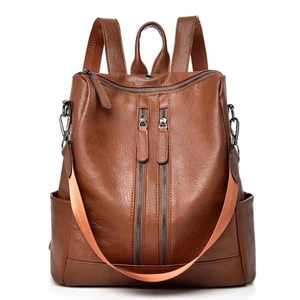 faux leather backpack purse