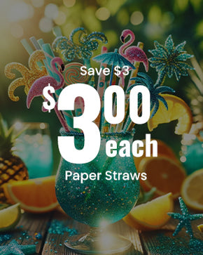paper straw summer sale