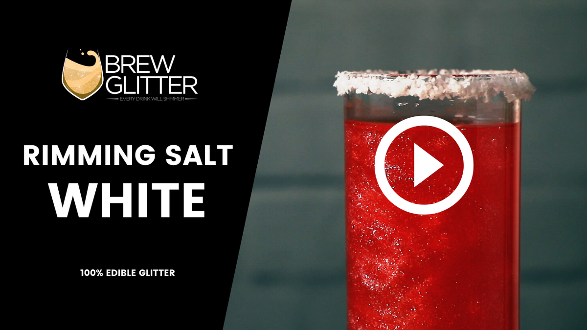 BREW GLITTER White Edible Glitter For Drinks, Cocktails