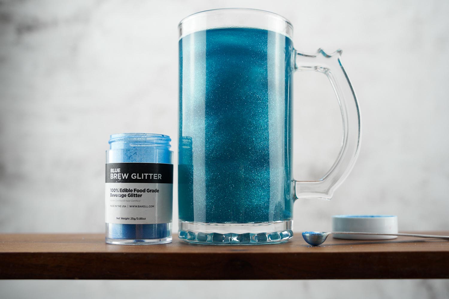 Buy Blue Brew Glitter - Edible Blue Alcohol Glitters, $$9.89 USD