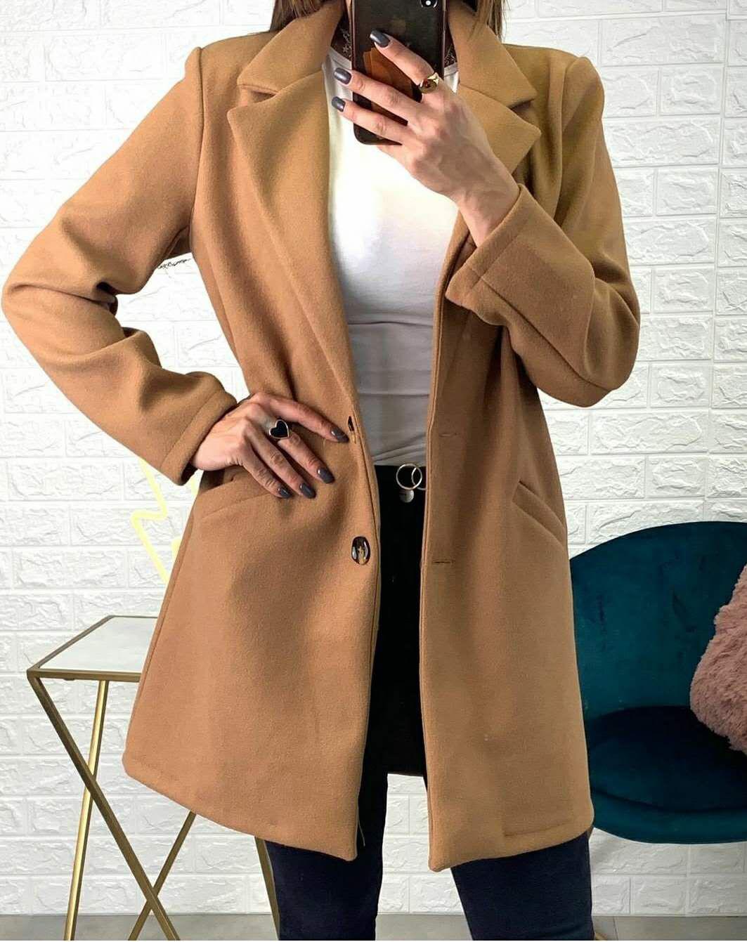 Cappotto lungo elegante da donna in lana con cintura Cappotto a spalla  cadente da donna a maniche lunghe in tinta unita – i migliori prodotti nel