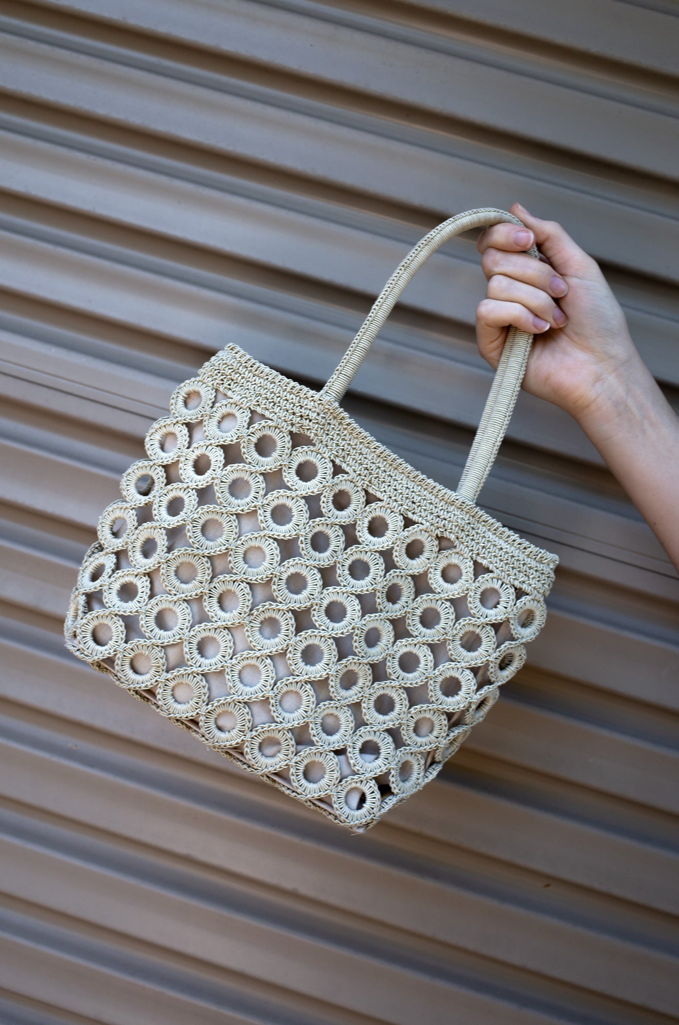 crochet ring bag