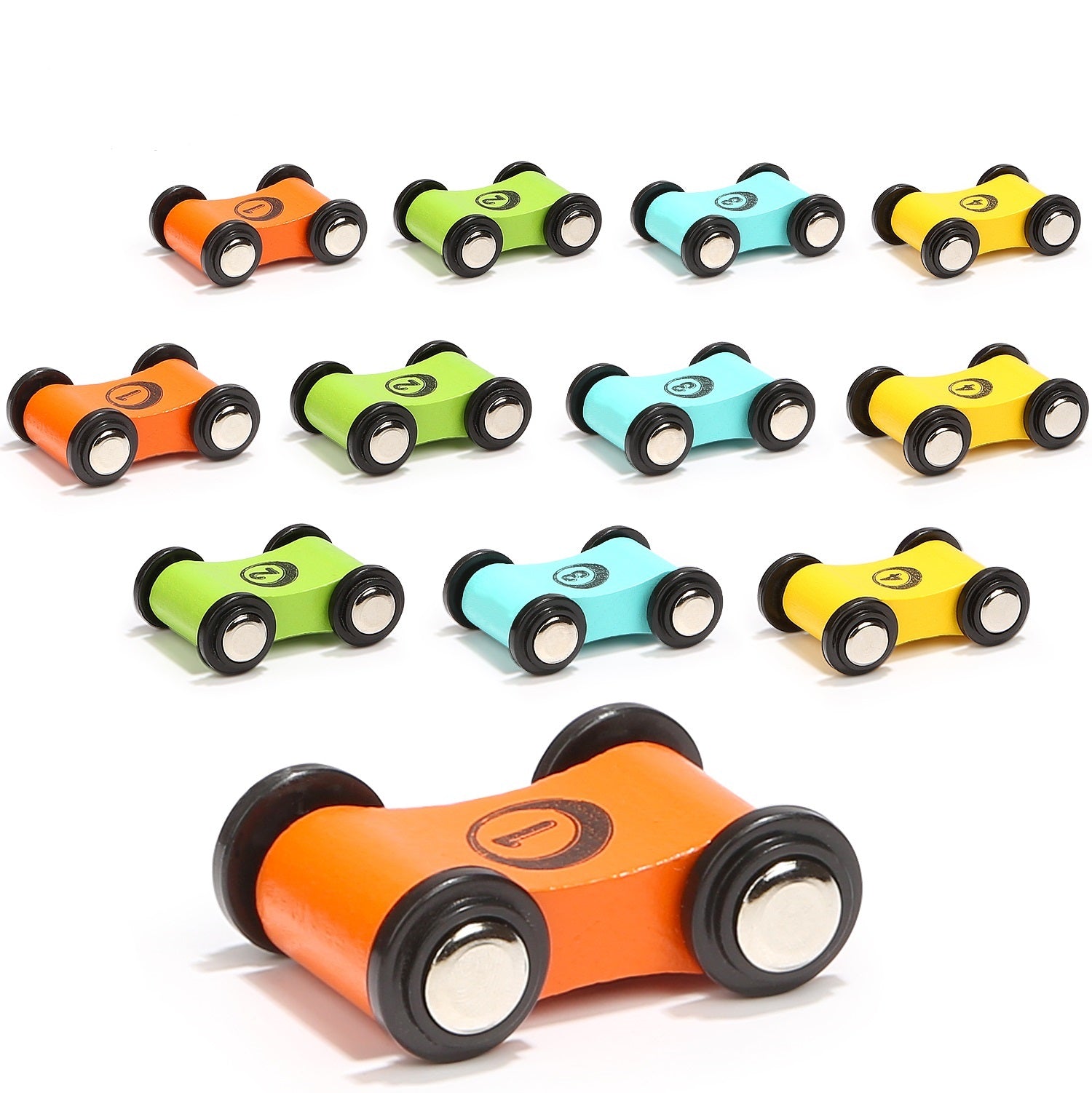 rubber car track toy