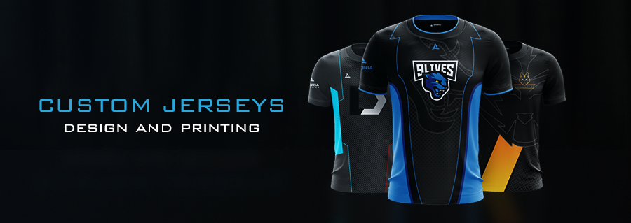 design your own gaming jersey