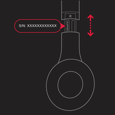 Beats Solo Pro Headphone Serial Number