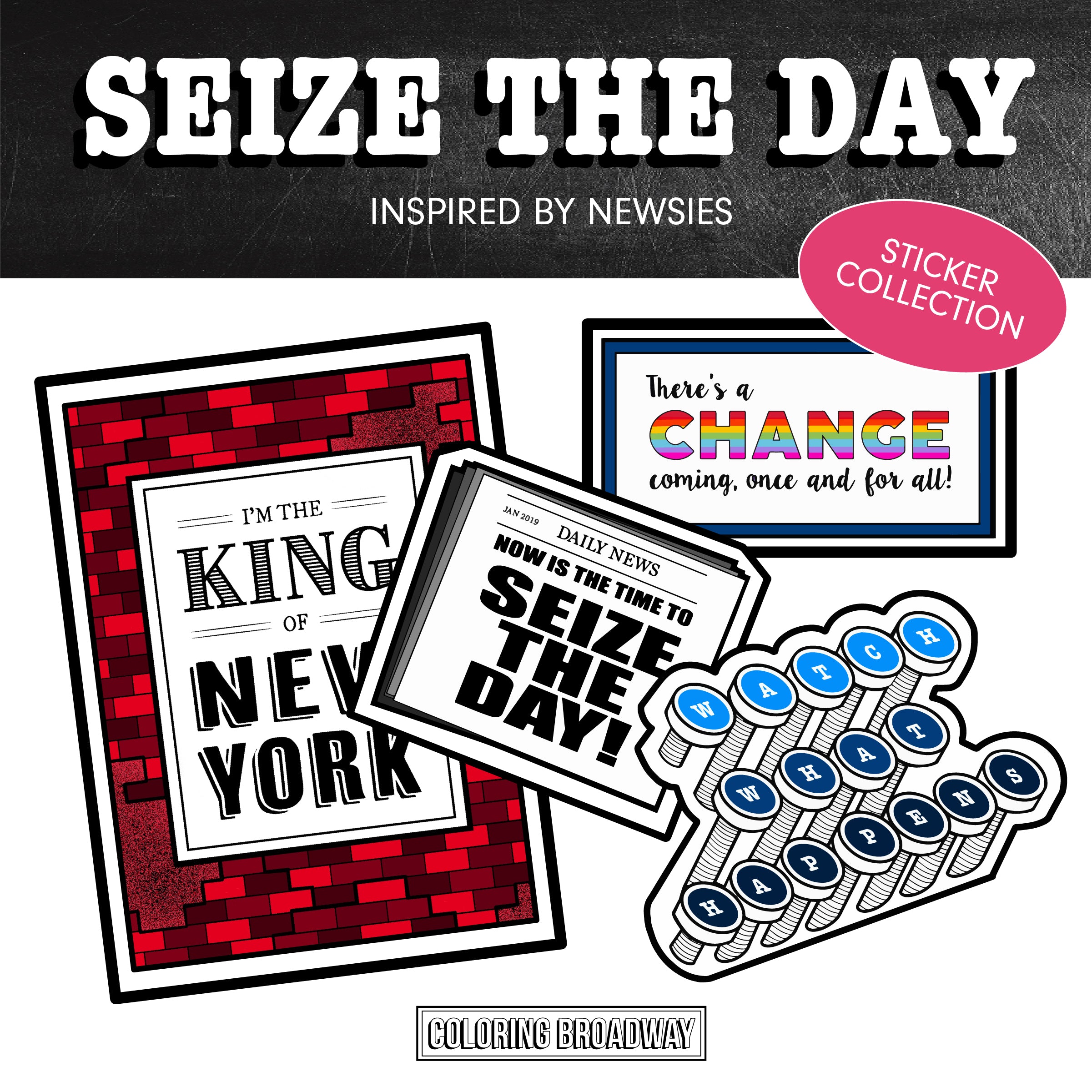 newsies-seize-the-day-stickers-set-of-4-3-die-cut-stickers