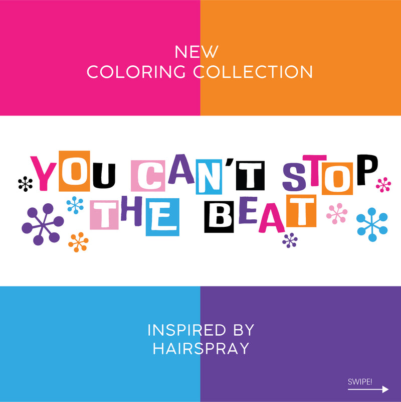 Hairspray You Can T Stop The Beat Digital Download Coloring Broadway