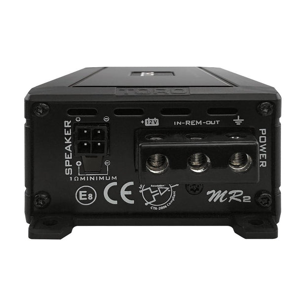 深緑(ふかみどり) TORO TECH R4. 2500 Watts MAX 1050 Watts RMS 1Ω Stable  Monoblock Car Amplifier Sound Quality Class D Design, Built-in Auto Sensing  Turn-On, Subwoo