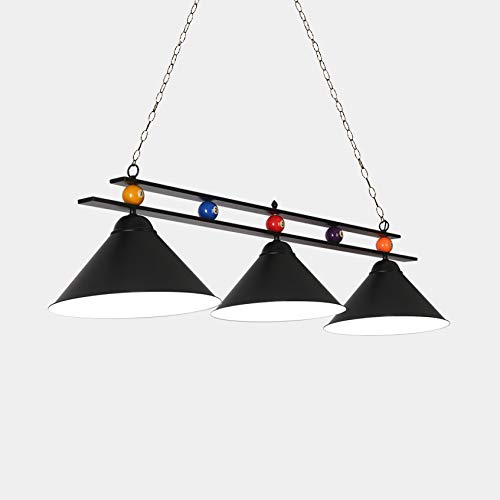 pool table hanging lights