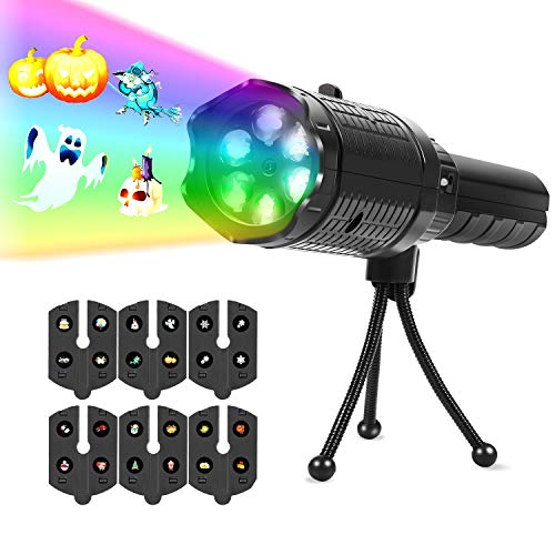 battery operated christmas light projector