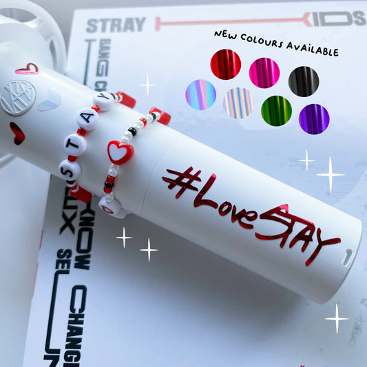 STRAY KIDS Hangul LIGHTSTICK Decals / Nachimbong /light Stick Stickers / Stray  Kids Sticker / Personalize Your Lightstick / Kpop Decals -  Norway