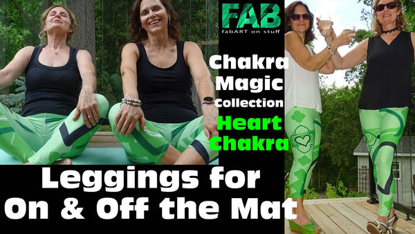 Watch Heart Chakra Leggings On & Off the Mat