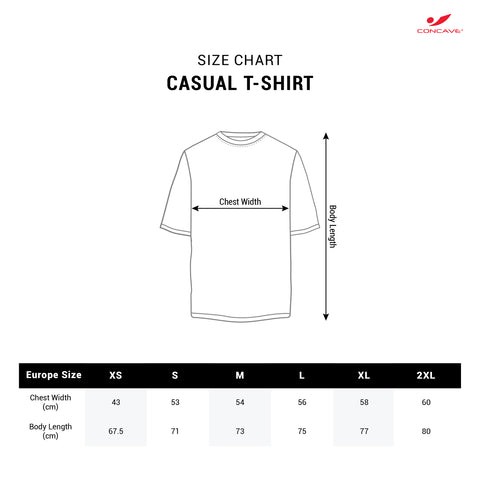 Size Chart Apparel – Concave Indonesia
