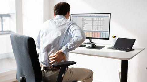 Back pain from sitting