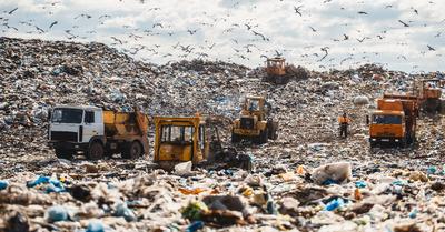 Landfills hurt the environment