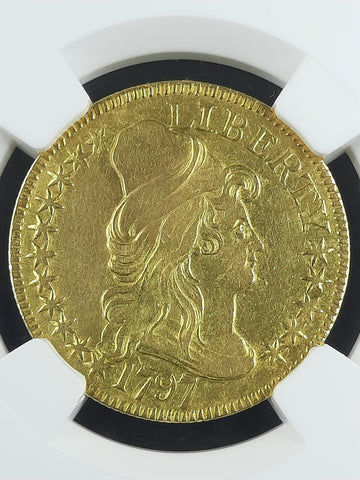 1797 $5 Small Eagle 16 Stars