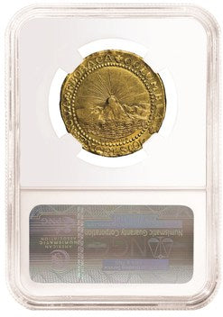 1787 Brasher Dabloon in an NGC Slab
