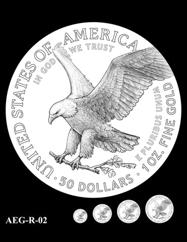 2021 gold american eagle potential reverse design one.