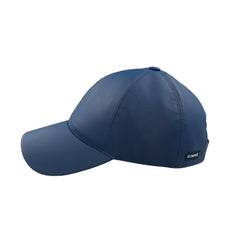 Casquette en polyester bleu marine