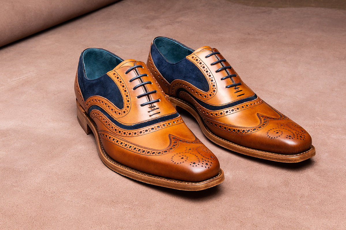 Mcclean - Pair of Men's Oxford Shoes By Barker