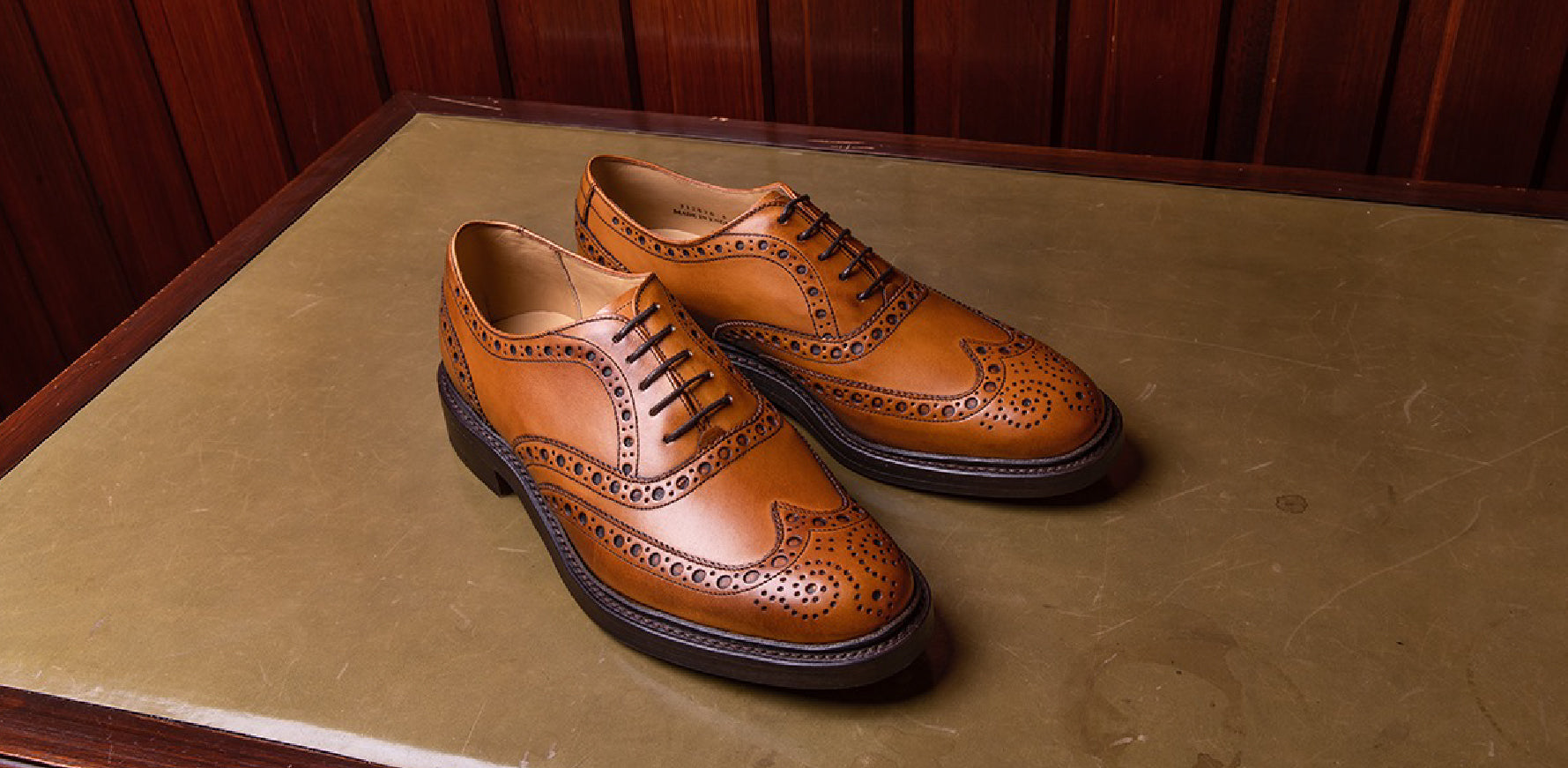Westfield - Men's Leather Brogues By Barker