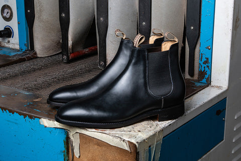 Mansfield - Black Chelsea Boots For Men