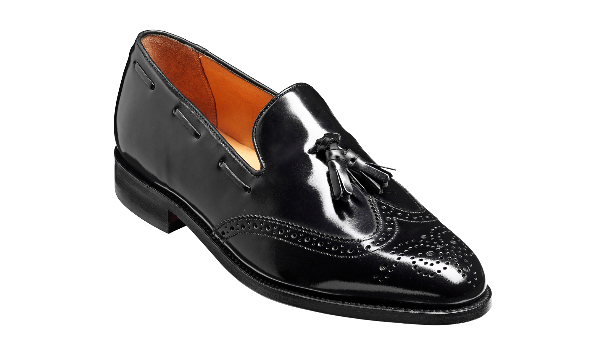 Clive - Men's black tassel loafer