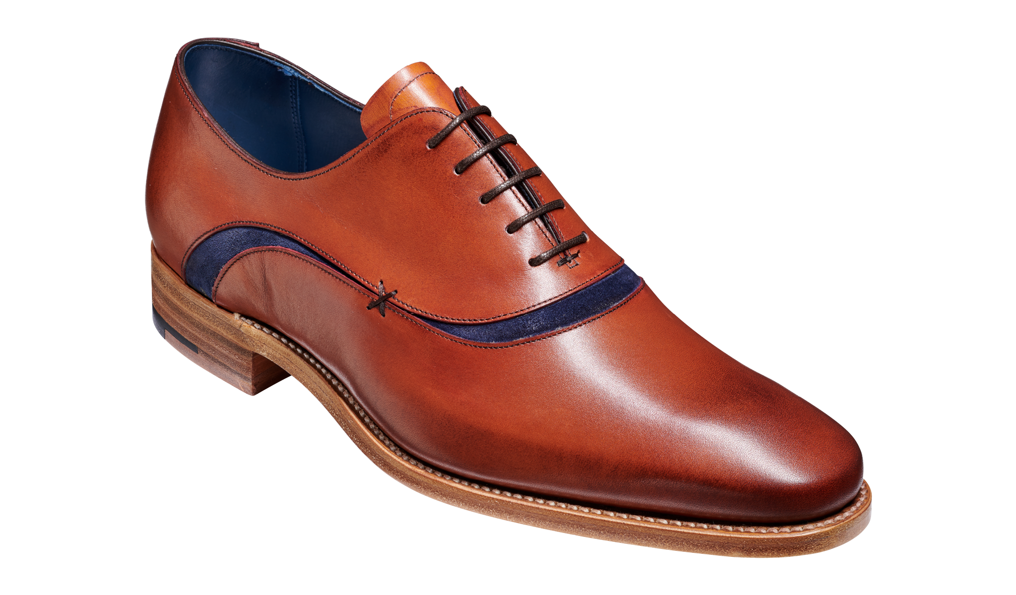 Mens plain Oxford shoe