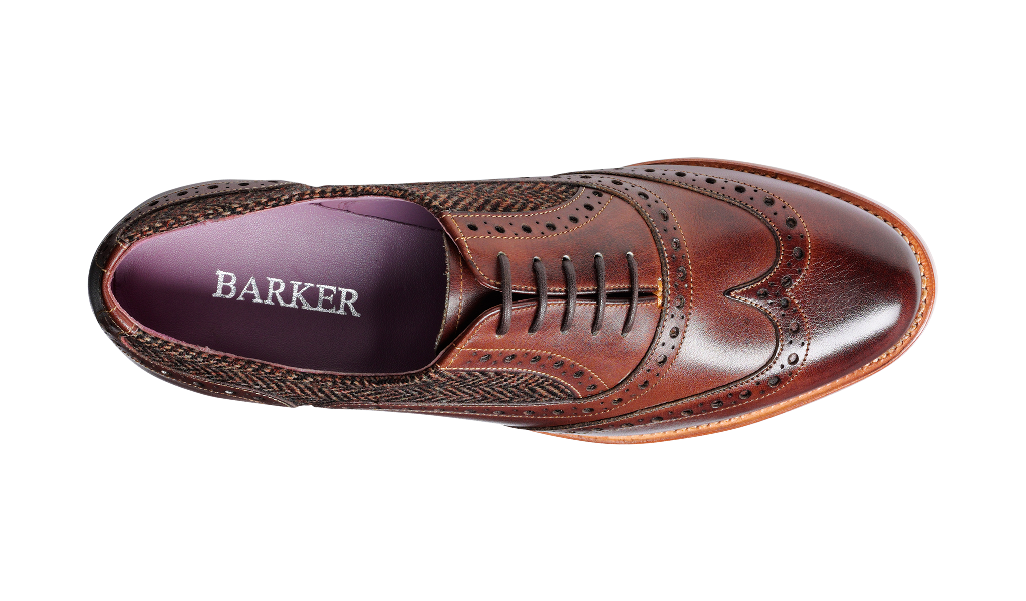 barker tweed shoes