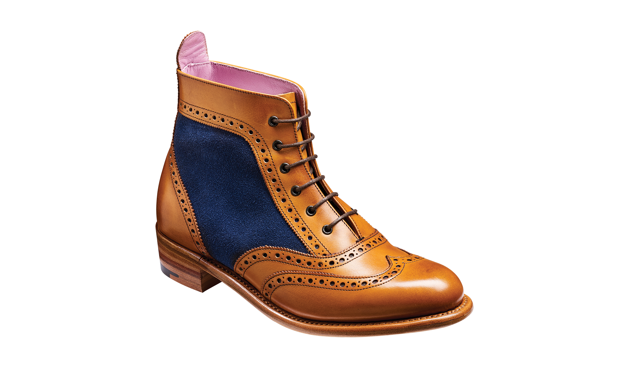 Grace - A women's brogue boot by Barker Shoes.