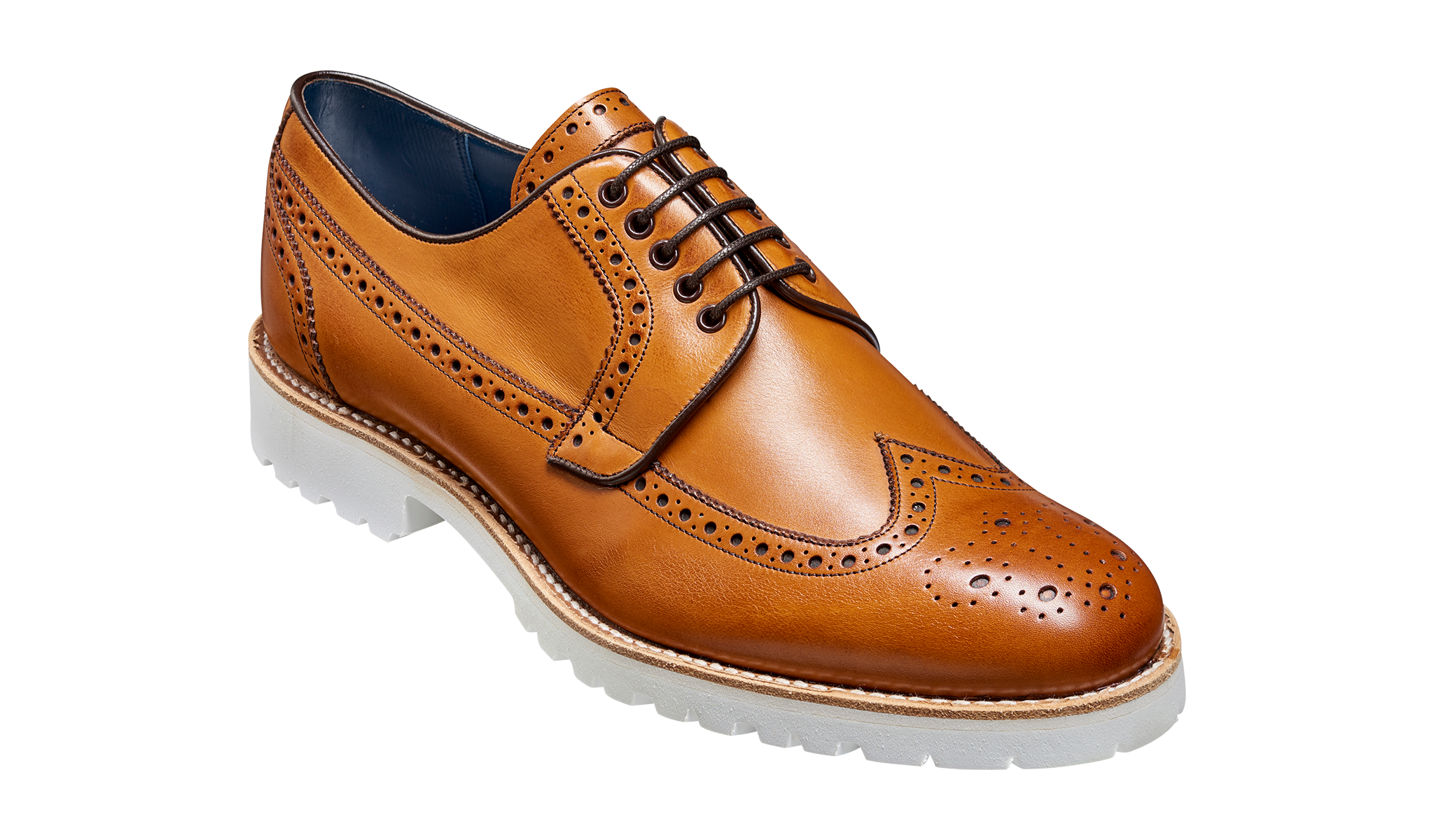 Hawk - A brown men's derby shoe from Barker Shoes.