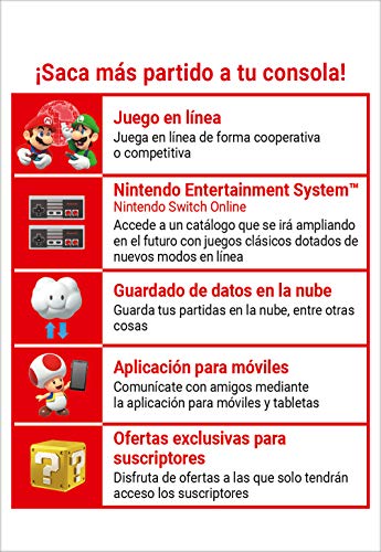 Nintendo Switch Online - 12 Meses | Nintendo Switch - Código de descar - mamyka- fashion & family