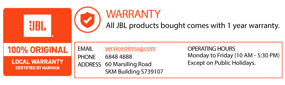 jbl clip warranty