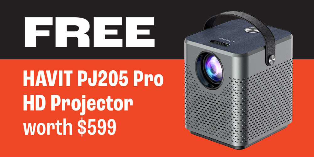 Free Havit PJ205 Pro HD Projector worth $599