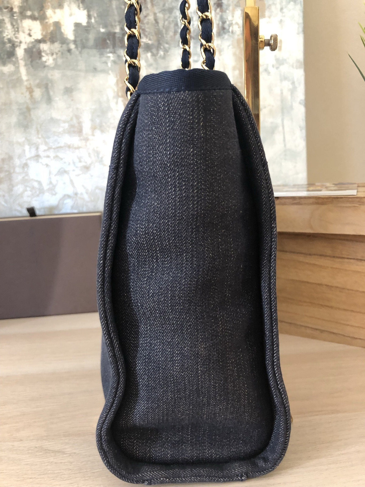 relovedeluxe products-Louis Vuitton Denim Baggy GM Shoulder Bag