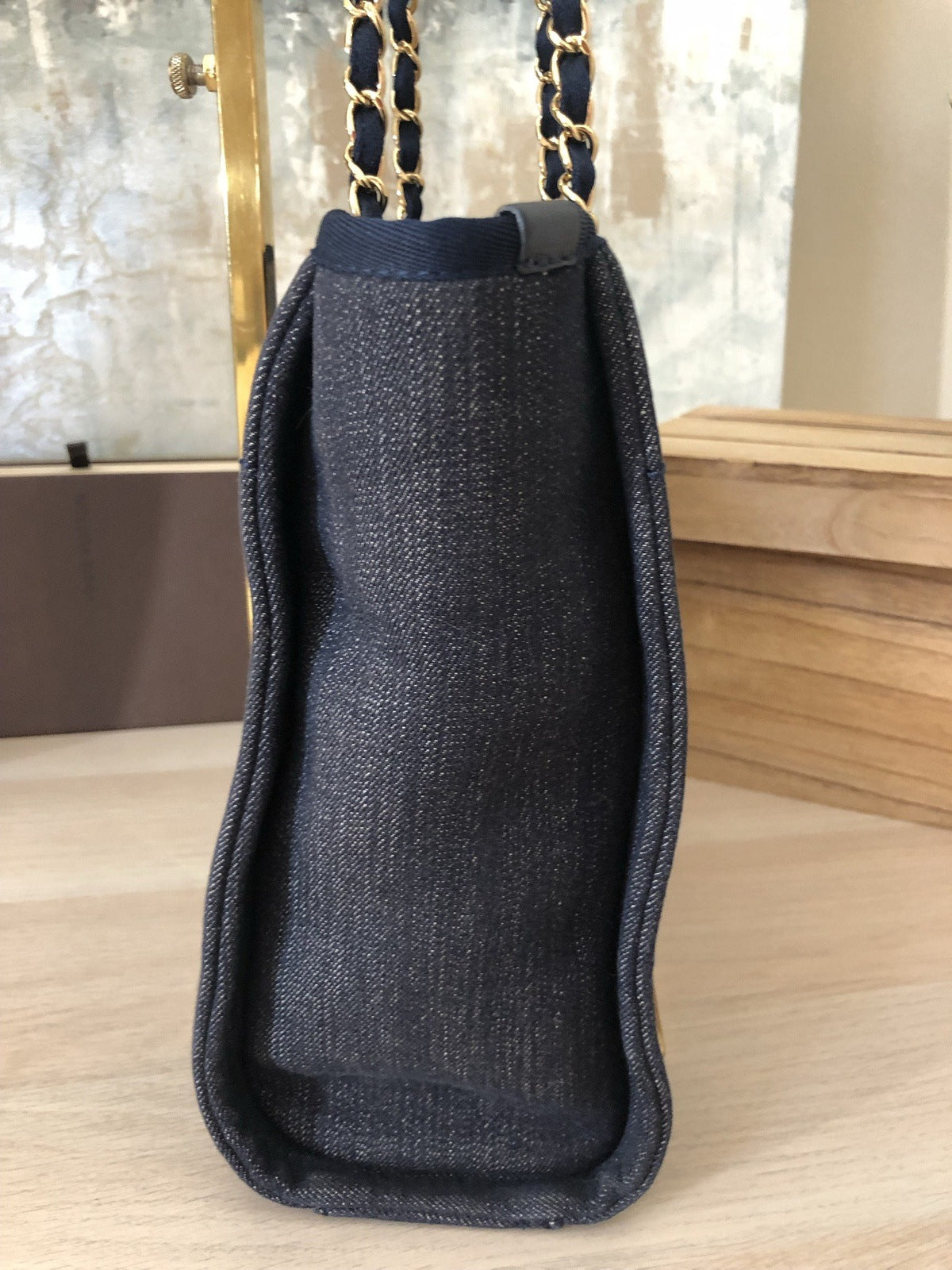 relovedeluxe products-Louis Vuitton Denim Baggy GM Shoulder Bag-RELOVE  DELUXE