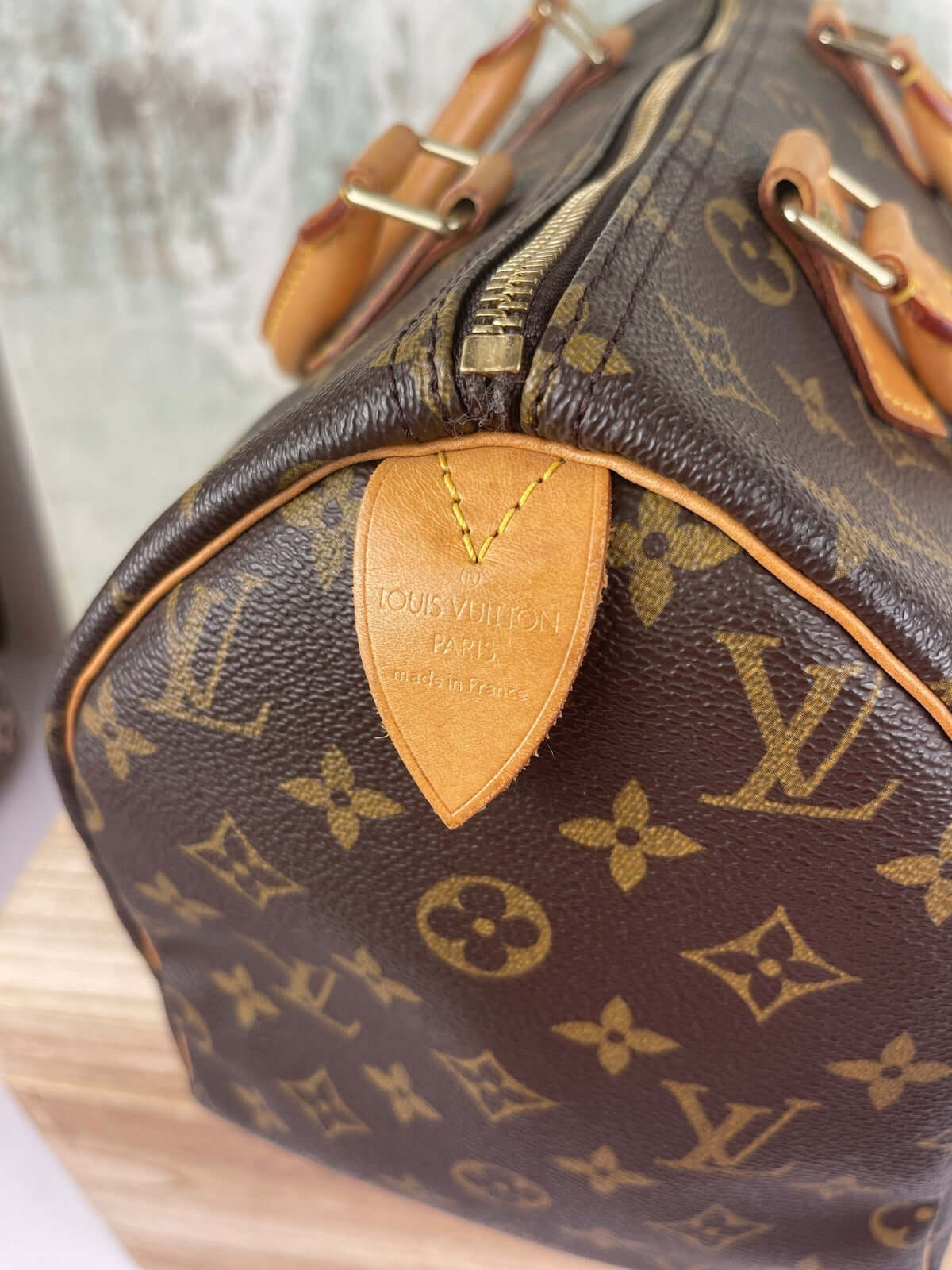 relovedeluxe products-Louis Vuitton Denim Baggy GM Shoulder Bag