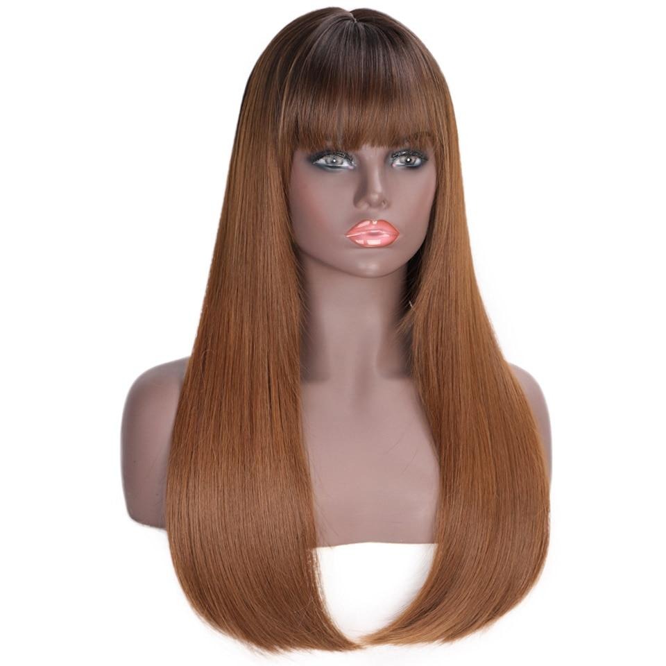 Straight Long Wigs With Bangs Sissy Panty Shop 