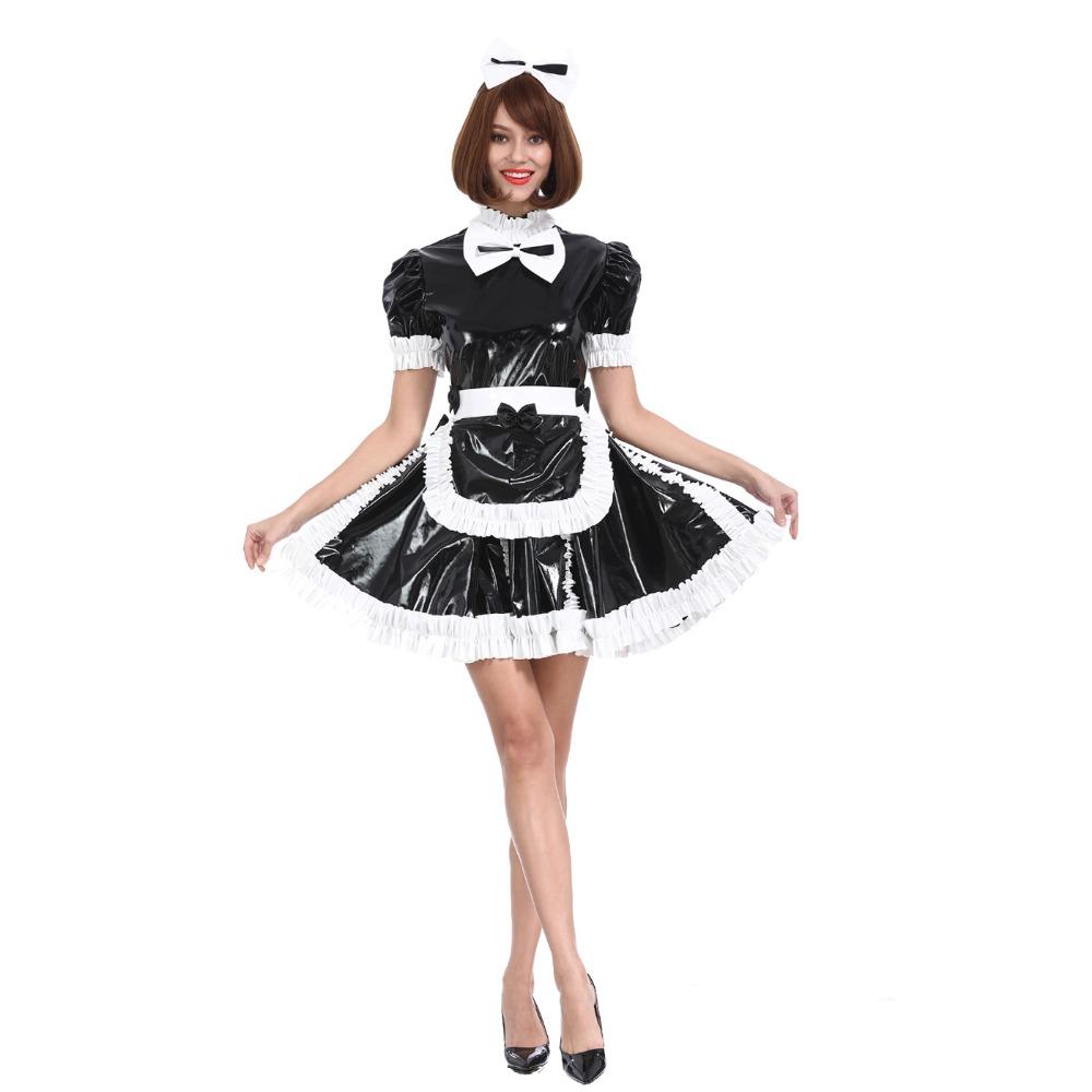 Lockable Sissy Maid Dress Sissy Panty Shop