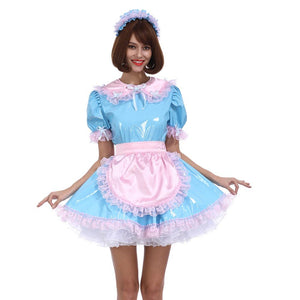 Sissy Maid Baby Blue Uniform – Sissy Panty Shop