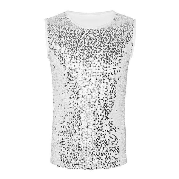 Sleeveless Sequin Vest – Sissy Panty Shop