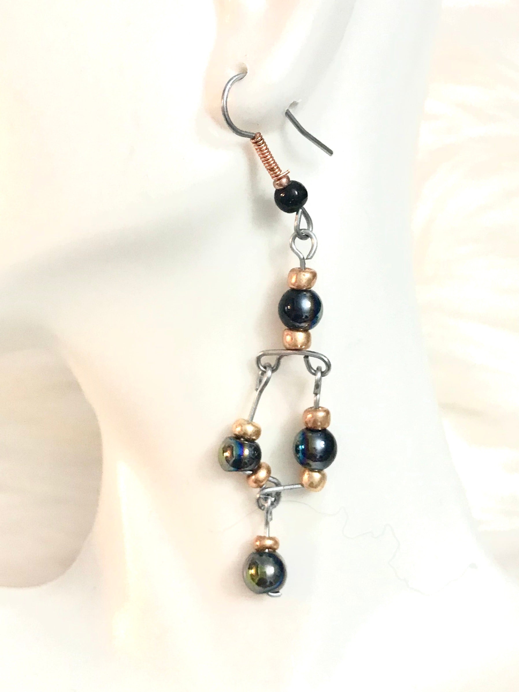 Beaded Dangle Earrings