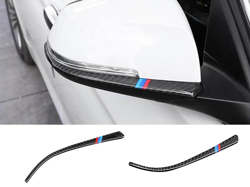 BMW F30 F34 F35 3 Series Carbon Fiber Mirror Trim